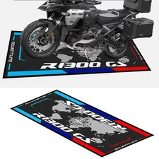 31'' x 87'' For BMW Motorrad Floor Mat Carpet Motorcycle Garage Floor Pit Mat