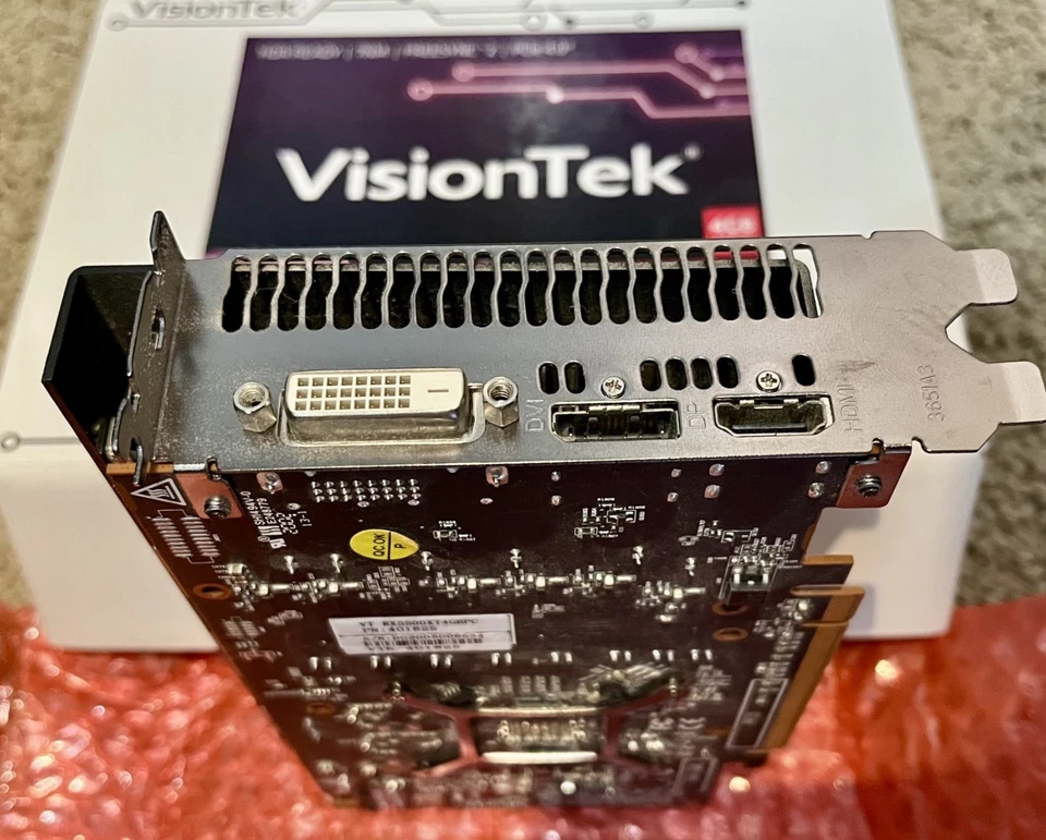 VisionTek AMD Radeon RX 5500 XT PCI-E Graphics Card GDDR6 DisplayPort HDMI DVI-D - Image 2 of 4