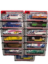 Matchbox Super Transporters NASCAR Racing Haulers Lot of 13 Semi Trucks Sealed