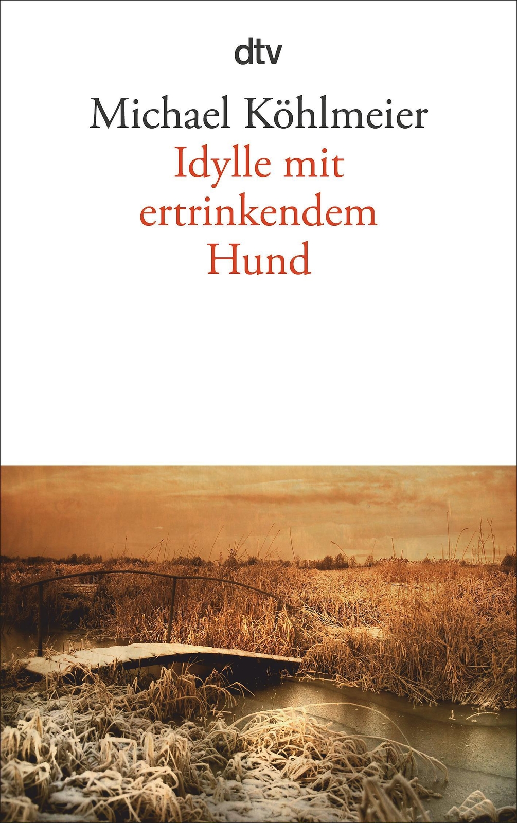 Idylle Mit Ertrinkendem Hund