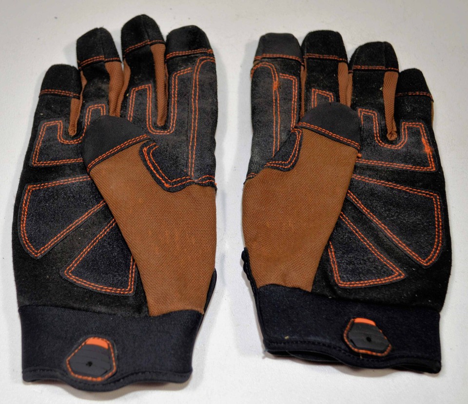 Trade Master Small Tan Duck Canvas Glove, Grp Frm Set mpact