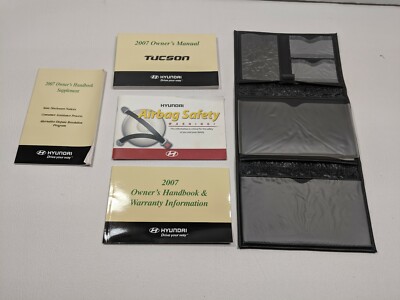 2007 Hyundai Tucson Owner's Manual TO17 eBay