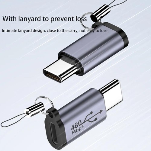USB C to Mini USB2.0 Adapter Type C Female to Mini New Male Converts P4I9 - Zdjęcie 9 z 19