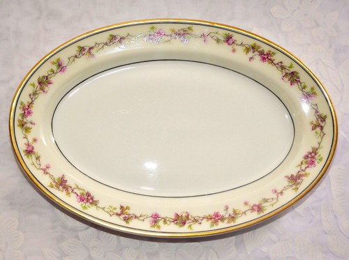 Art Deco HAVILAND FRANCE LIMOGES Schleiger #538 Hand Painted 37 Pc Service For 6 - Picture 13 of 24