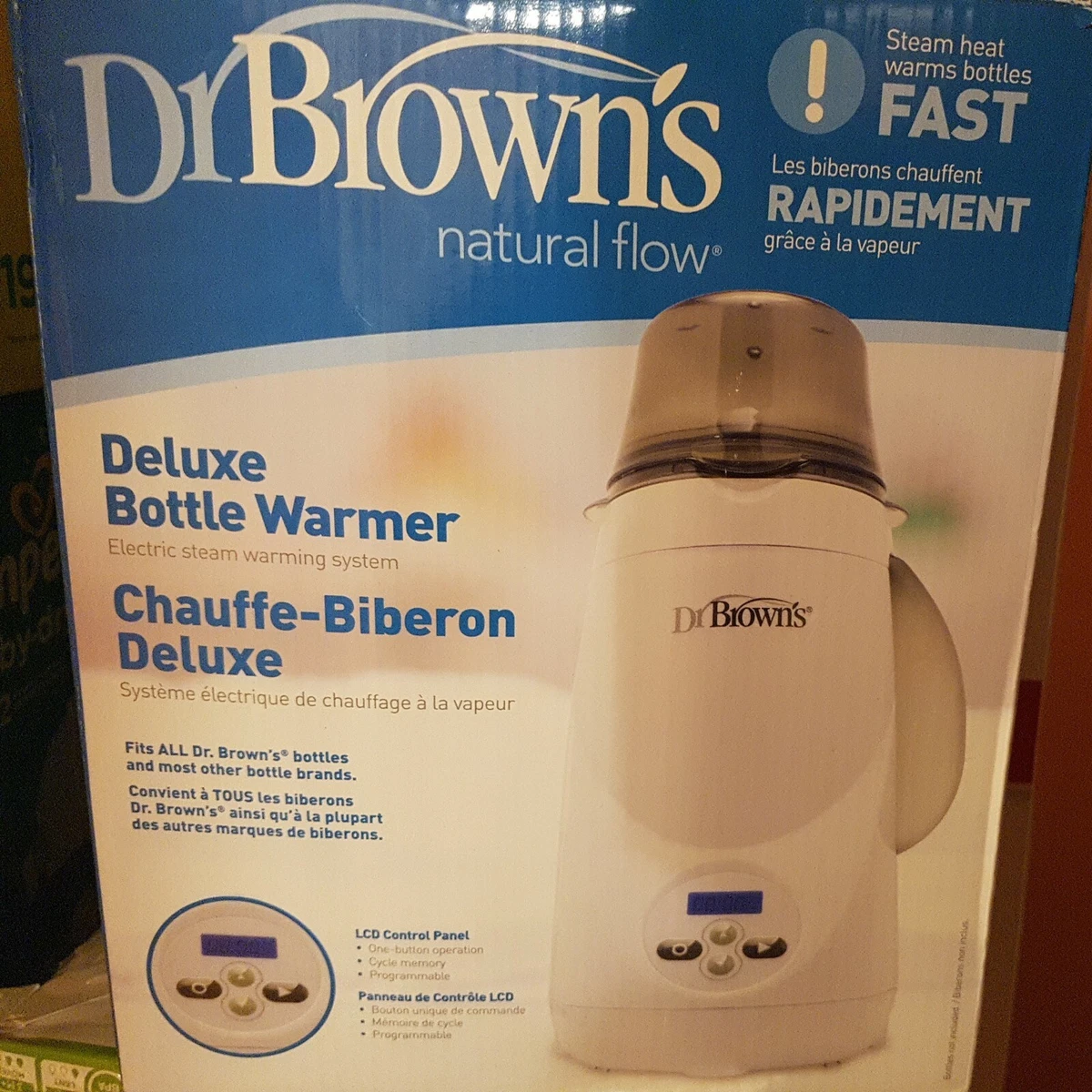 Dr brown's natural flow bottle cheap warmer