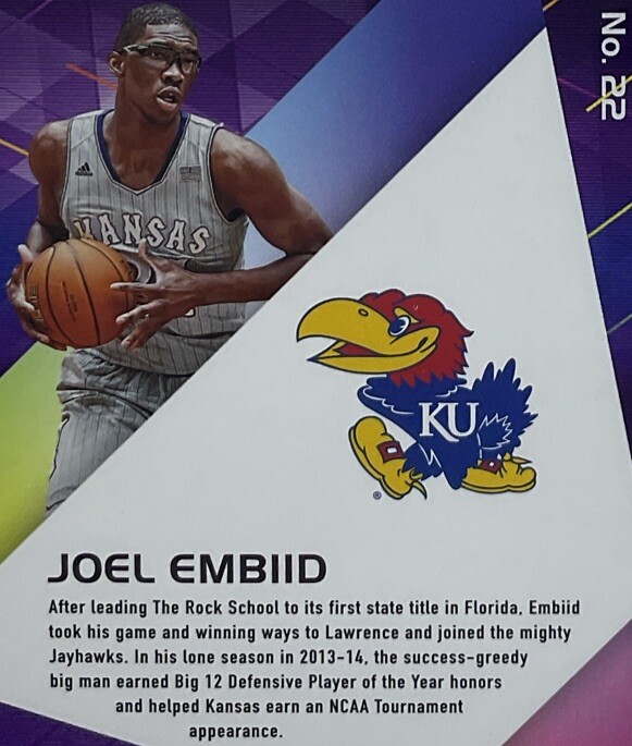 2022-23 Panini Chronicles Draft Picks - Recon Joel Embiid