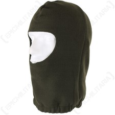 Fleece Balaclava - Olive Drab - 100 Polyester Microfleece 