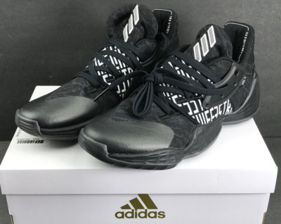 Adidas Harden Vol.4  Mens / Women's Basketball Shoes Black Sz 7.5 EH2410