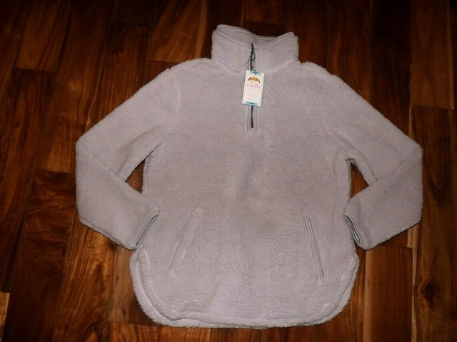 cozy sherpa pullover