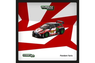 Tarmac T64-080-MON Pandem Toyota Yaris Drift schwarz/rot/weiss