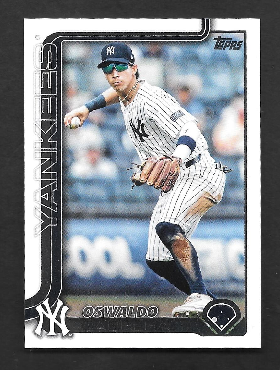2025 Topps Series 2 Oswaldo Cabrera Base Single -New York Yankees