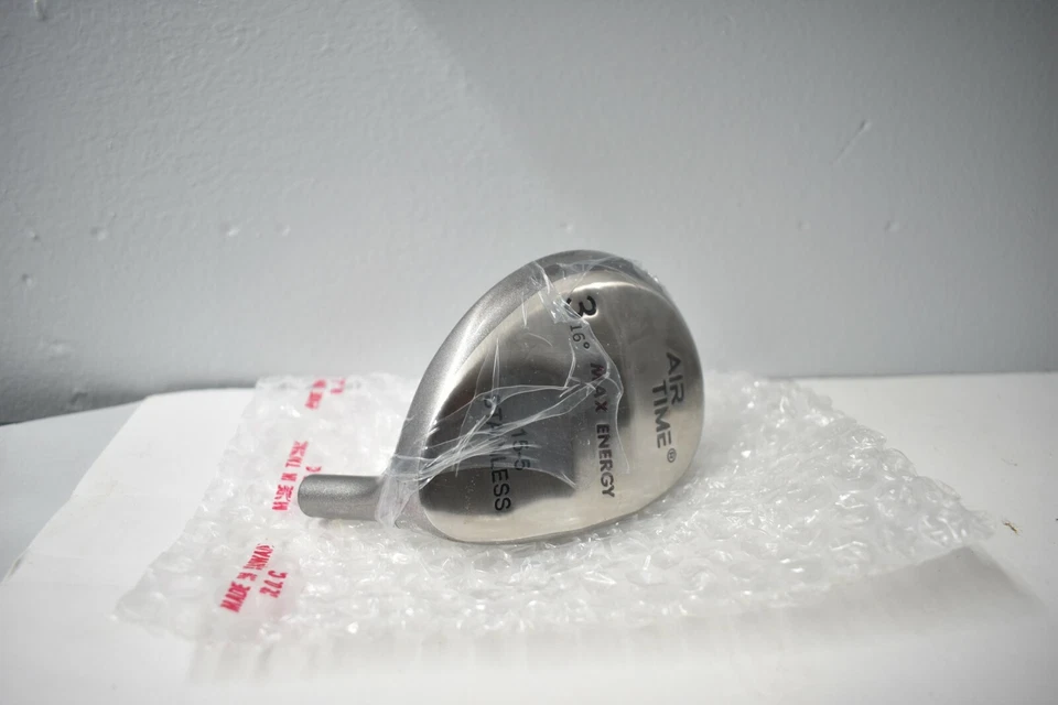 Nice NOS Air Time 3 Wood / Driver Max Energy 15-5 Stainless 16 Loft - Head Only - Image 4 of 4