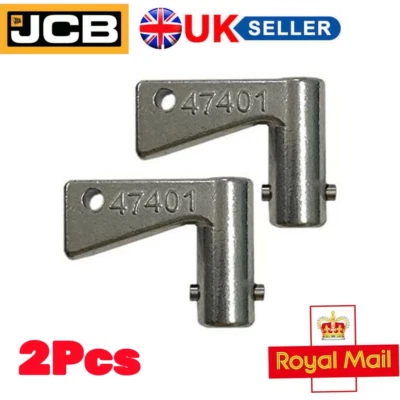 QNGENET 2PCS Ignition Isolator Plant Key For JCB 701/47401 Machinery Excavator Dumper UK