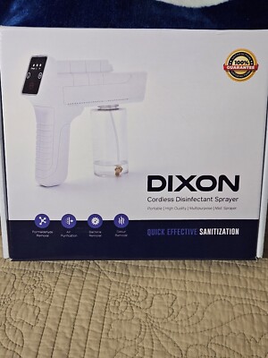 New Sealed DIXON CORDLESS DISINFECTANT SPRAYER 