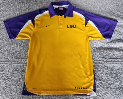 Baton Rouge Lsu Polo Shirts Mens Nike Fit Mens LSU Tigers Polo