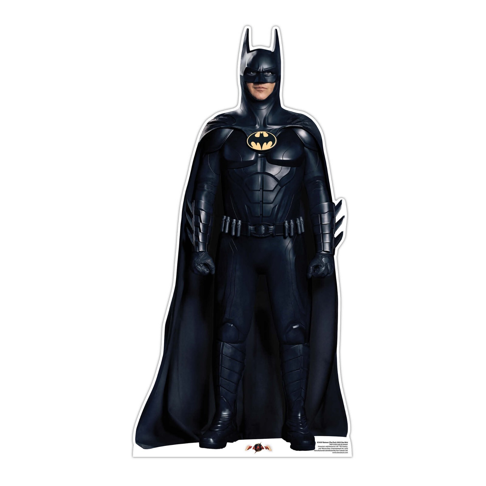 Batman Michael Keaton Mini Cardboard Cutout Official The Flash Standee / Standup