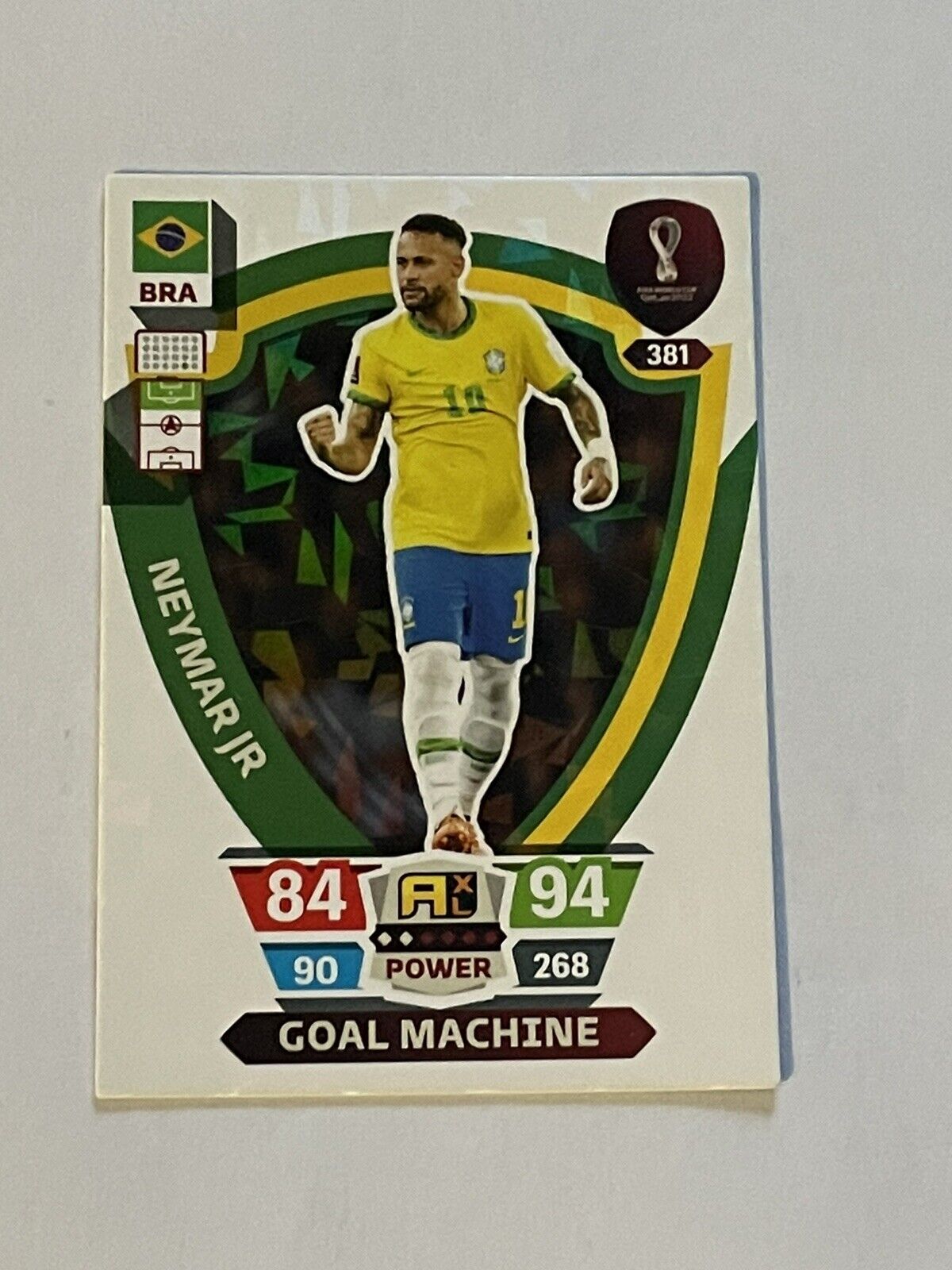 Panini - World Cup Qatar 2022 - Neymar Jr. - Complete (4/4) Gold