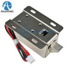 DC12V 0.6A Electric Solenoid Lock Tongue Upward Assembly for Door Cabinet Drawer