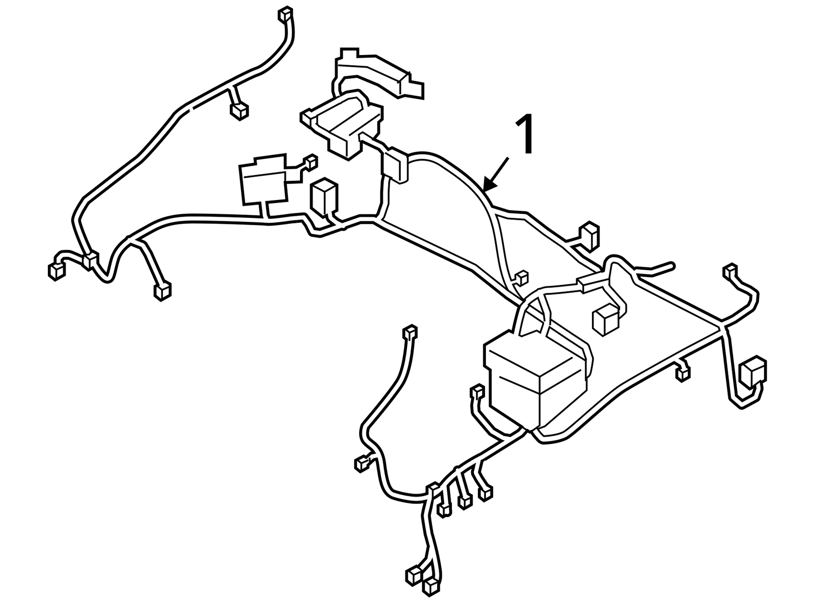 2014 Kia Sorento Engine Compartment Fuse Box OEM 108K Miles