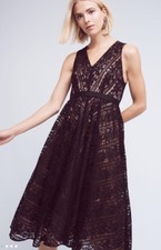 NWT Anthropologie Plenty Trasy Reese  Lace Dress Size 2 Retail $178