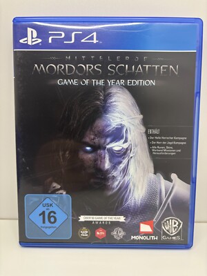 PS4 Spiel Mordors Schatten - Game of the Year Edition Sony PlayStation 4