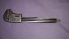 VINTAGE ANTIQUE FORD 9-1/4" ADJUSTABLE MONKEY WRENCH W/Drain Plug Square, & "M" — photo 3
