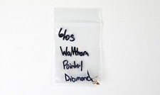 6/0S Waltham Watch Gold Hour and Minute Pointer/Diamond Hands