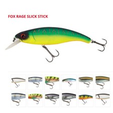 Fox Rage Slick Stick 40 mm SR Wobbler Raubfischköder Barschköder Twitchbait
