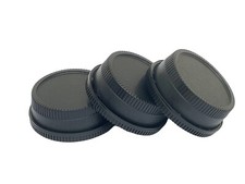 Nikon F Mount Camera Body Cap Rear Lens Cap Set X3 DSLR SLR