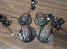 2 PACK Genuine Polycom SoundStation 2 Extended Microphone 2201-07155-605 USED