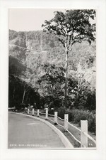 G-670 Brazil Petropoli Estrada Rio  Real Photo Postcard