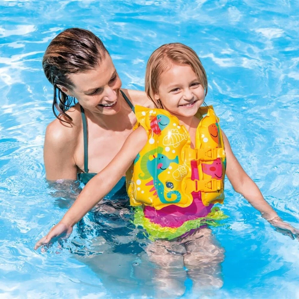 Safety Lifeguard Vest Baby Swimming Jacket Buoyancy For Children