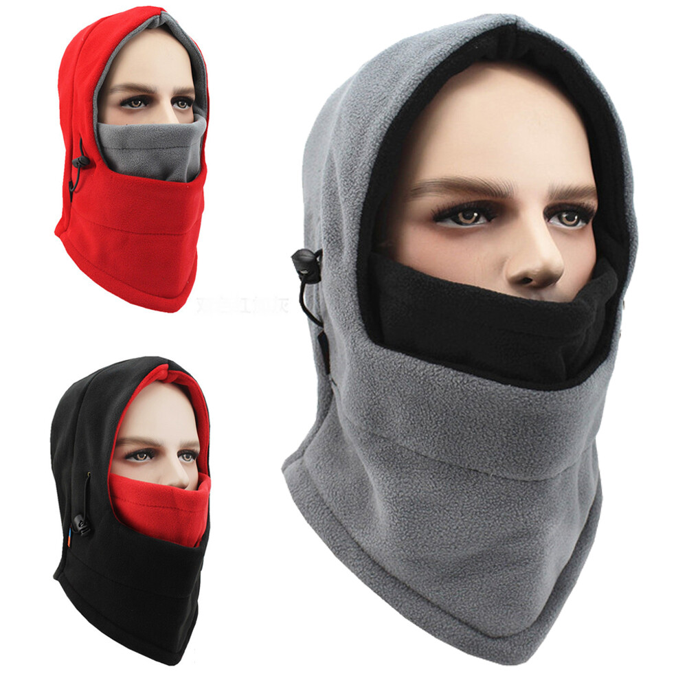 Winter Windproof Polar Fleece Neck Warmer Balaclava Ski Hood  display picture 2