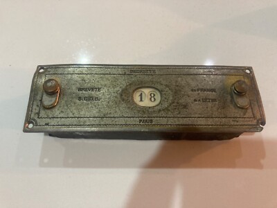 Decrette Schoß/Billardzähler wie in 1930 s Bentley VSCC.