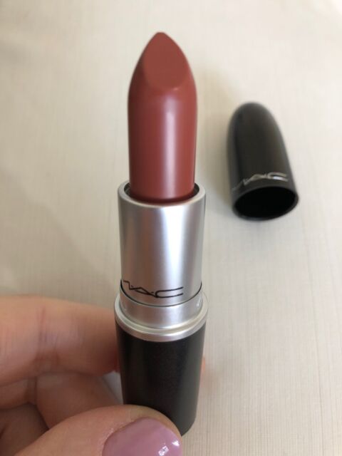 Mac Matt Lippenstift Persistence Warm Pfirsich Brown Eingestellt Selten! 