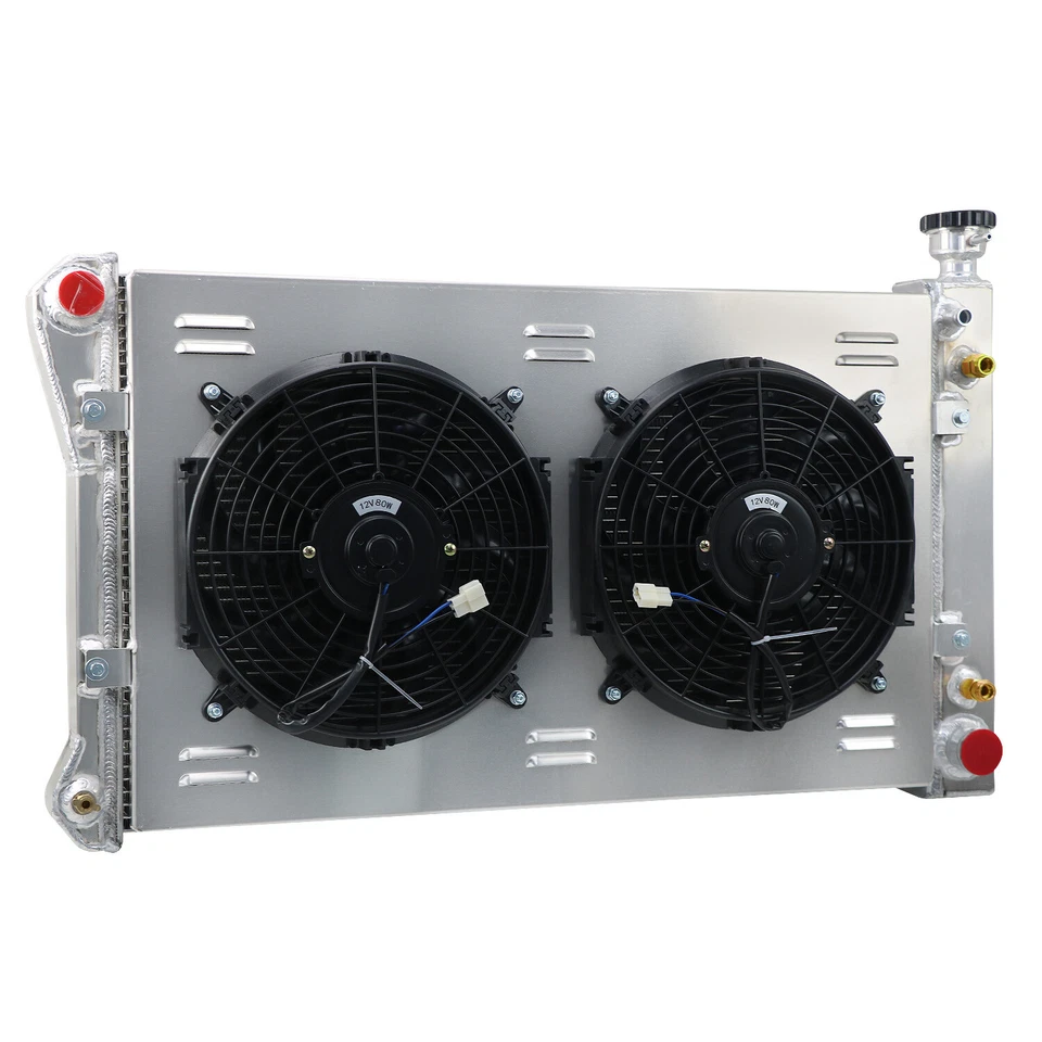 3 Row Radiator Shroud Fan For 1988-1997 1989 Chevy GMC C/K 1500/2500/3500 Truck. - Image 4 of 4