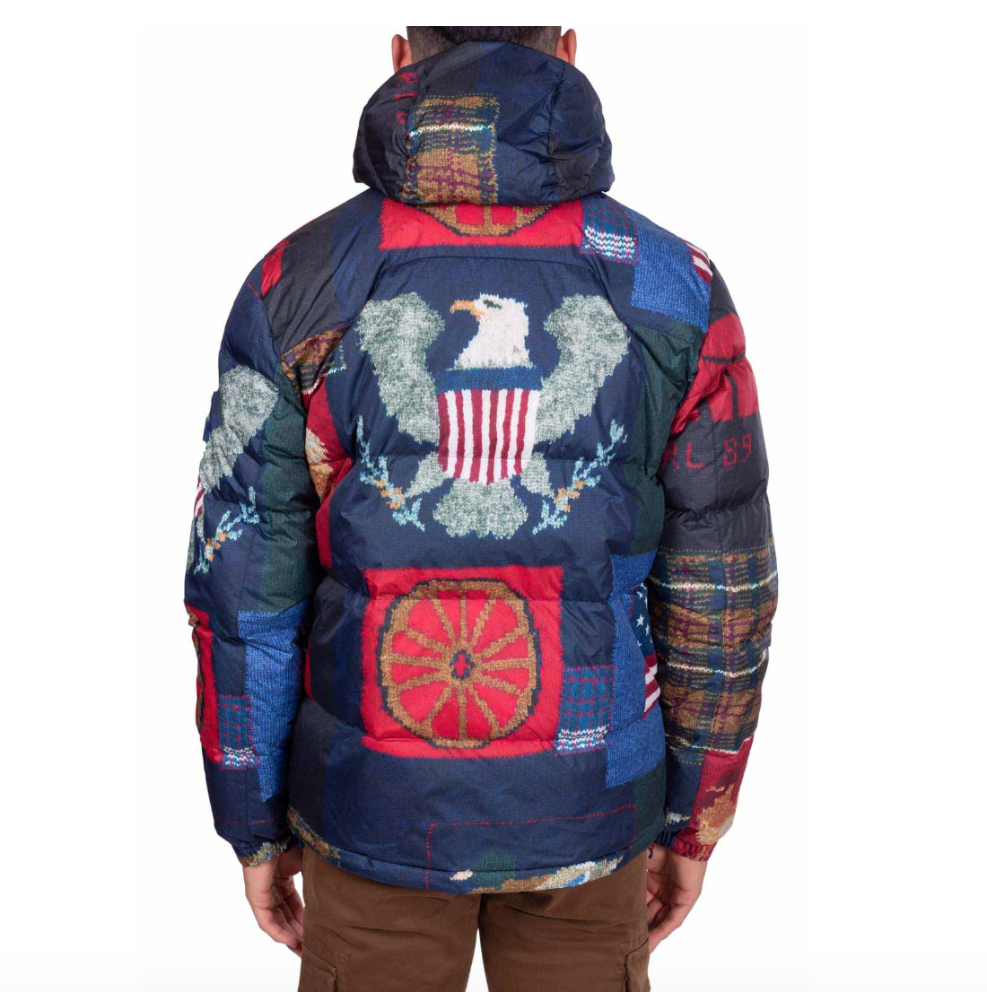 Polo Ralph Lauren Water Repellent Quilted Patchwork 700 Down