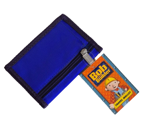 Bob The Builder Wallet Bi-Fold Travel Wallet Dark Blue DIY Handyman Builder - Picture 2 of 4