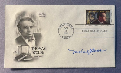 SIGNED ARTIST MICHAEL DEAS FDC AUTOGRAPHED FIRST DAY COVER -