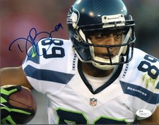 Doug Baldwin Seahawks Signed 8x10 Autographed Photo JSA Certified #4