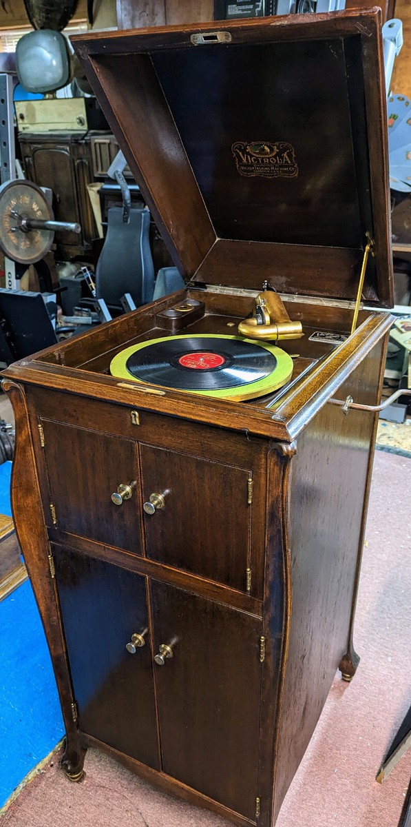 Victrola Victor VV-XI - Wind up floor phonograph | eBay