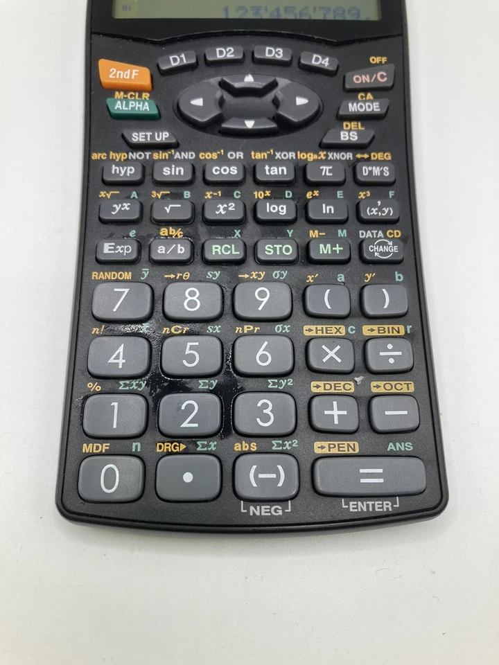 SHARP - Calculatrice Scientifique SHARP EL-W535 - Photo 3/4
