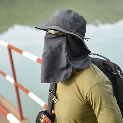 hiking hats with neck protection