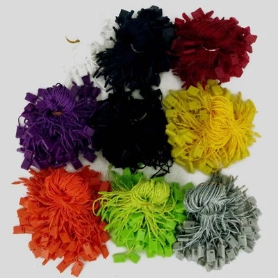 Nylon String Hang Tag Clothing Snap Lock Pin Loop Fastener Hook Ties 100 pcs