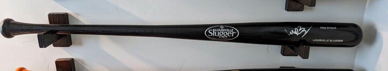 Manny Ramirez Signed Louisville Slugger Pro Stock Black Baseball Bat - (Beckett)