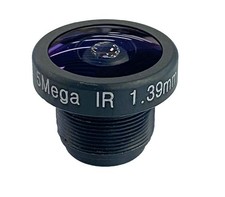 5 MP HD Fisheye VR Panorama Close Focus M12 Surveillance Camera Lens 1.39mm