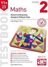 Image of 11+ Maths Year 5-7 Testbook 2: Numerical by Stephen C Curran PAPERBACK