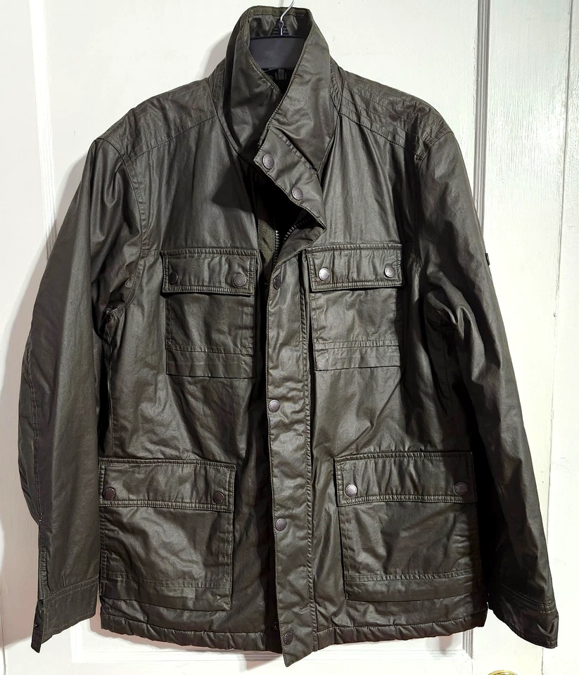 女式冬季夹克 ~ 绒面衬里中腰拉链 ~ 大号 — 第 2/4 张图片