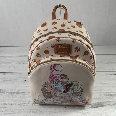 Loungefly Disney Cats in a Laundry Basket with Yarn Mini Backpack New