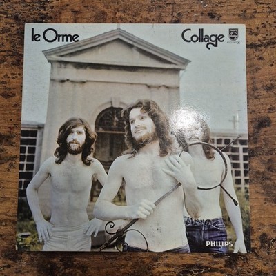 LP Le Orme Collage 6323 007 Philips Italy 1971 Italiana Vinyl